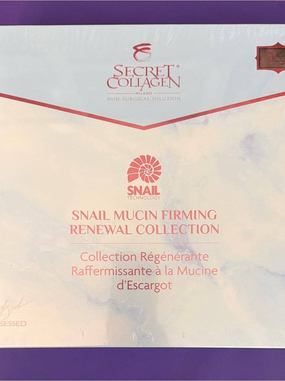 Secret Collagen Snail Firming Renewal Collection